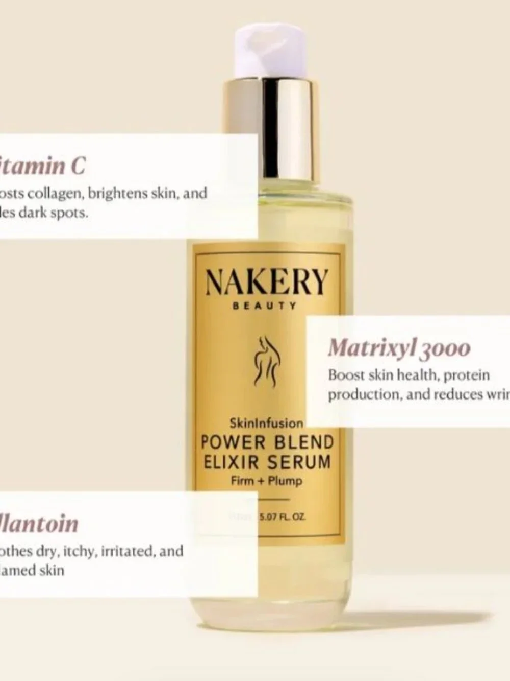 NAKERY-SkinInfusion Power-Blend Serum Elixir-New In Box